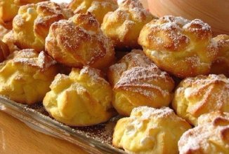 Профитроли — заварные пирожные
