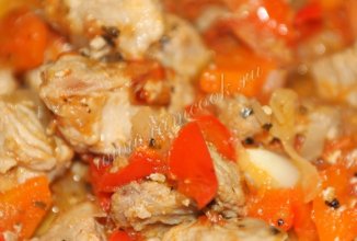 Мясо с овощами