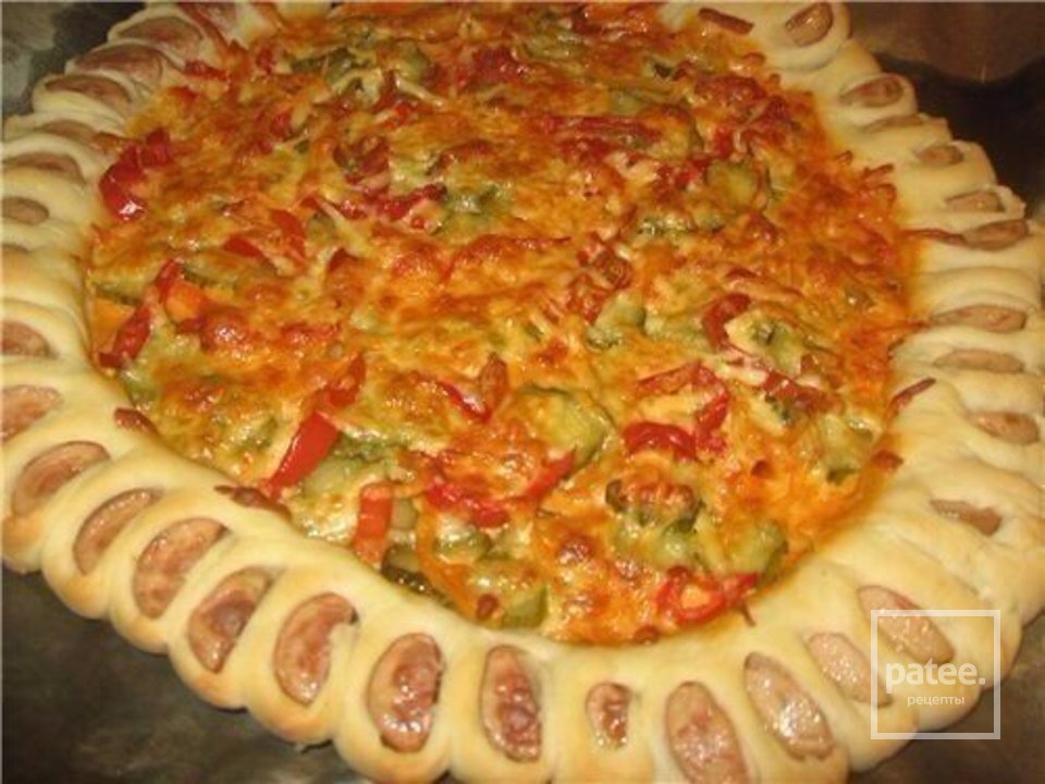 Пицца с вкусным краешком - Шаг 5