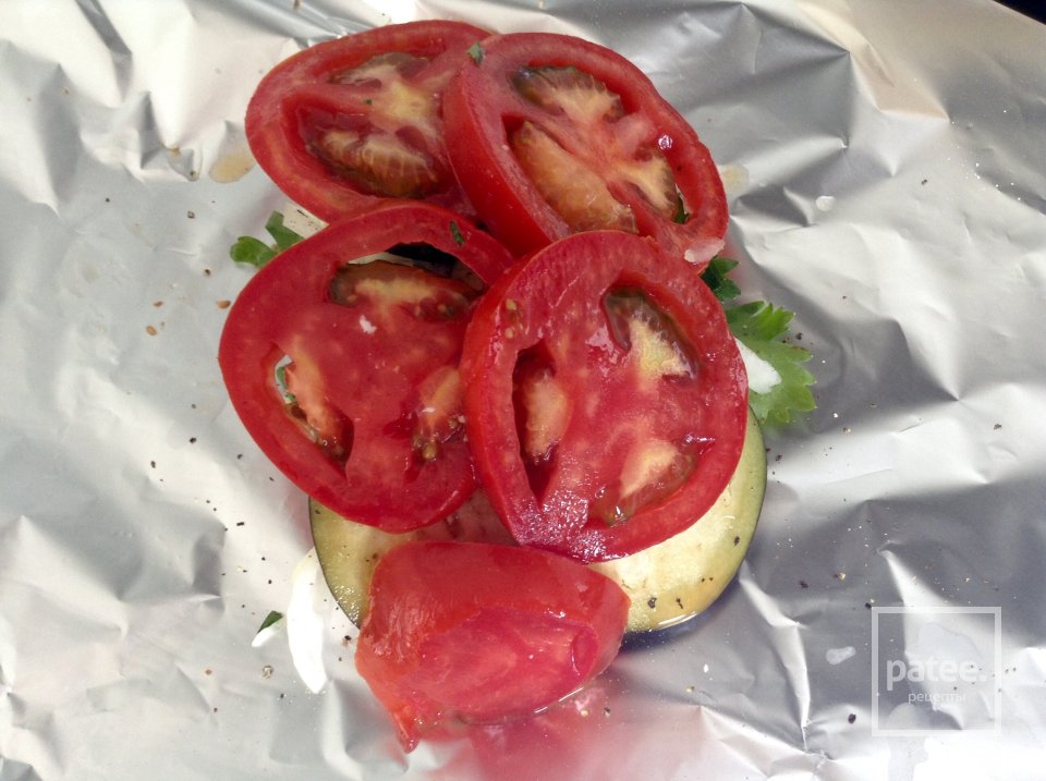 Запечённый с овощами сыр Фета "Cyprus - style" - Шаг 6