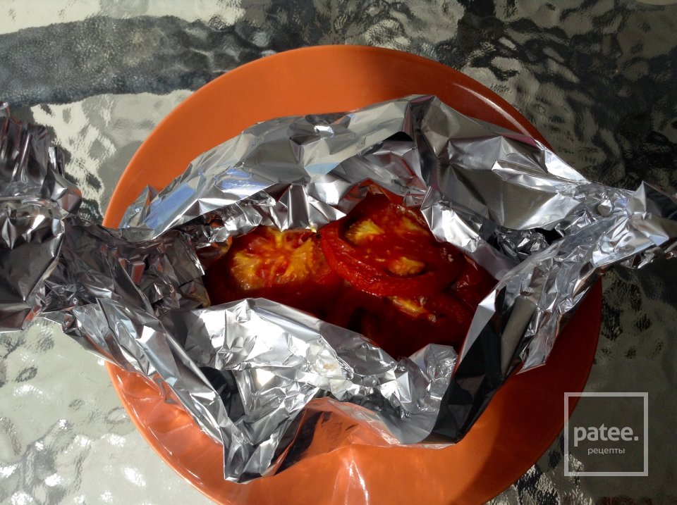 Запечённый с овощами сыр Фета "Cyprus - style" - Шаг 7