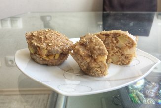 ПП яблочные маффины