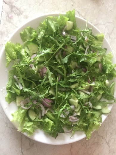 Салат с красной рыбой и авокадо - Шаг 1