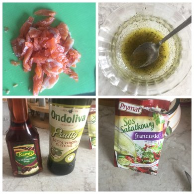 Салат с красной рыбой и авокадо - Шаг 2