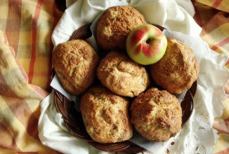 Яблочные сконы