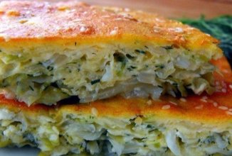 Капустный пирог " Остановиться невозможно"