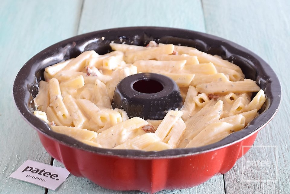 Макаронная запеканка с вялеными томатами и моцареллой - Шаг 16