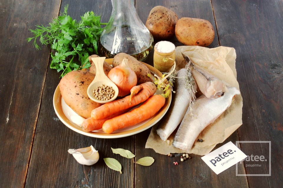 Морская рыба с пряным картофелем в духовке - Шаг 1