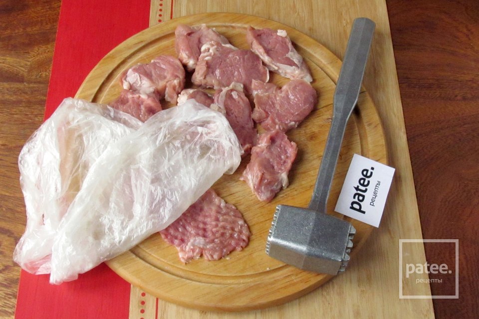 Мясные пальчики с ветчиной в соусе - Шаг 3