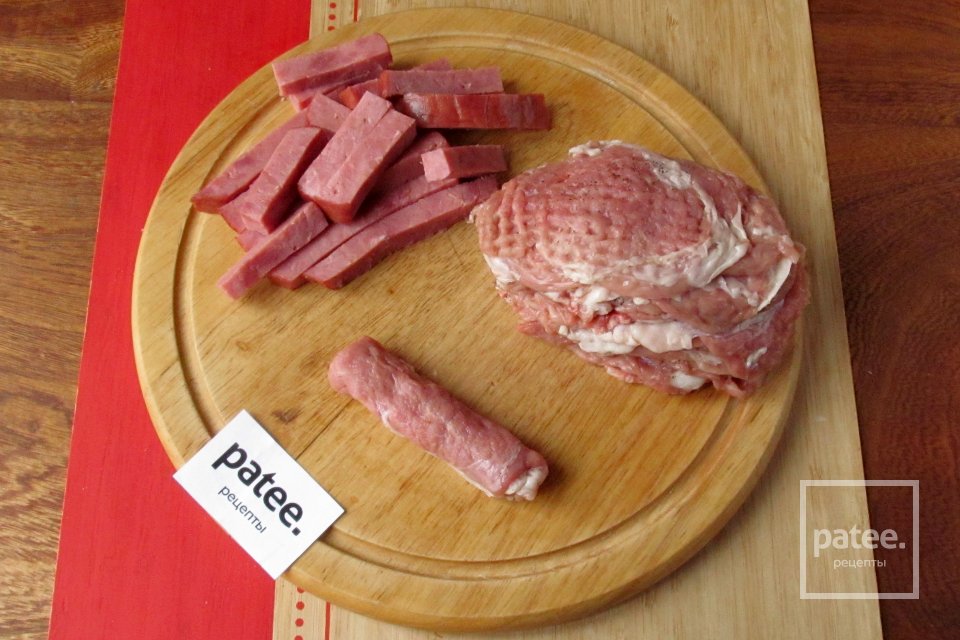 Мясные пальчики с ветчиной в соусе - Шаг 9