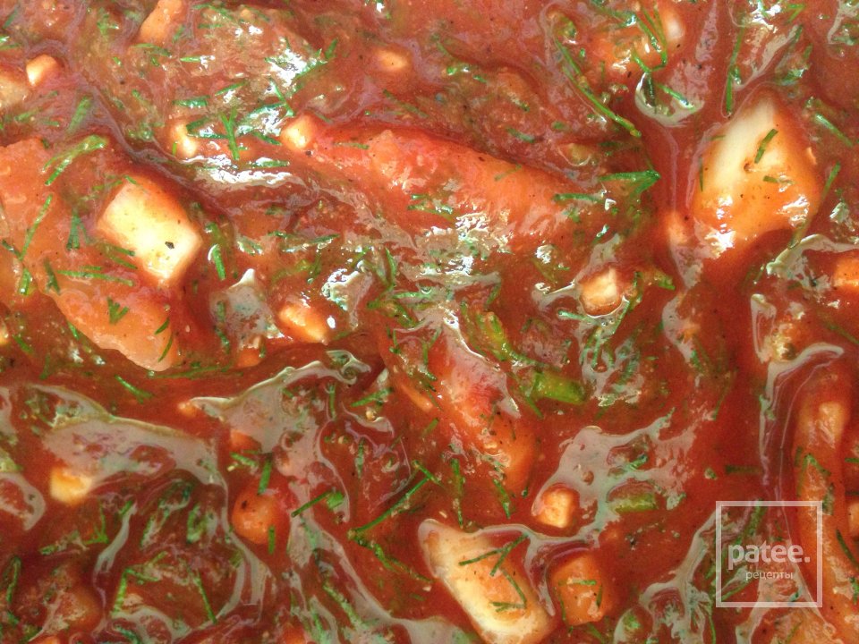 Сацебели из томатной пасты - Шаг 5