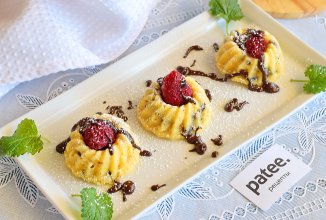 Творожный пудинг в микроволновке