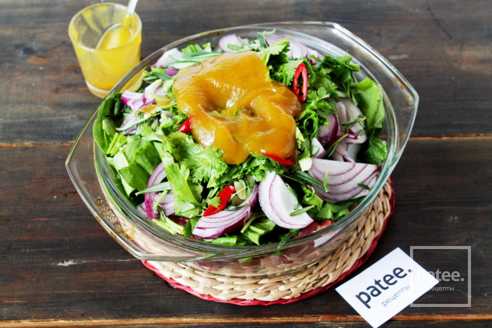 Баранина с зеленью - Шаг 9