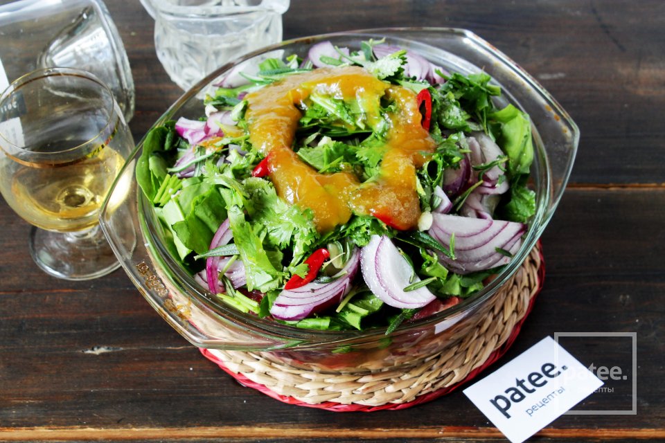 Баранина с зеленью - Шаг 11