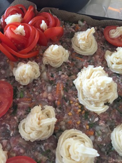 Пирог мясной 🐑🍅 - Шаг 10