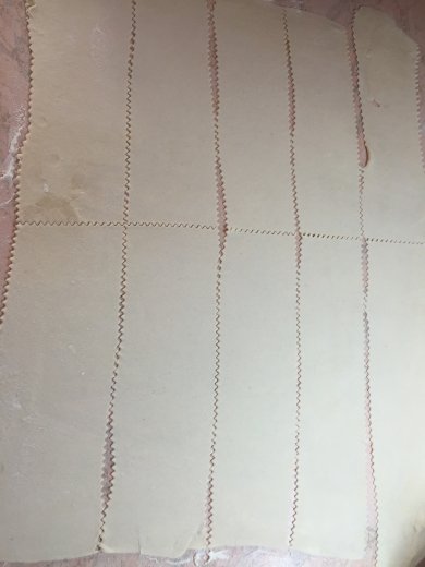 Треугольники из слоенного теста - Шаг 2