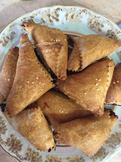 Треугольники из слоенного теста - Шаг 8