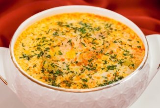 Сливочный суп с семгой 🐟