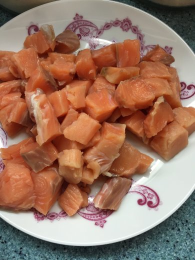 Сливочный суп с семгой 🐟 - Шаг 6