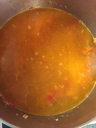 Сливочный суп с семгой 🐟 - Шаг 7