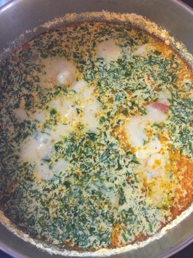 Сливочный суп с семгой 🐟 - Шаг 9