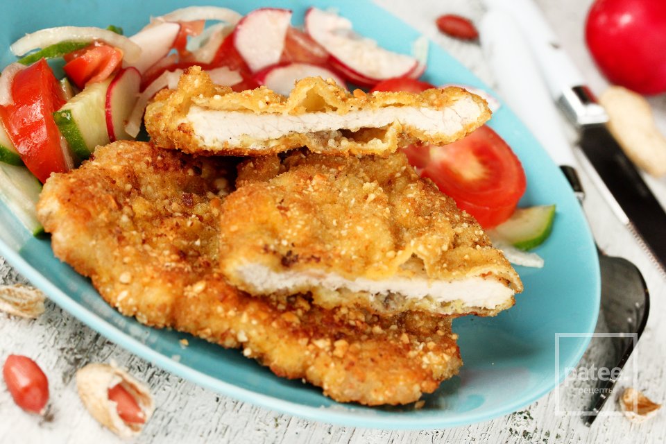Отбивные в арахисовой панировке - Шаг 19