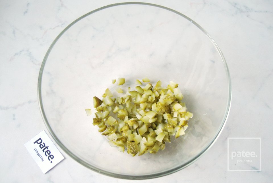 Салат из куриных желудков - Шаг 4