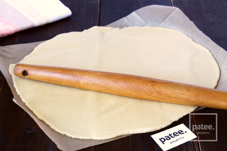 Галета с яблоками и клубникой - Шаг 9