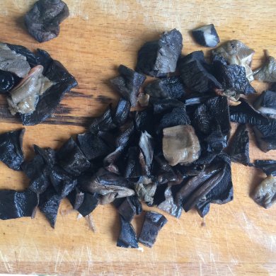 Сливочный суп с лесными грибами - Шаг 1