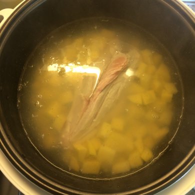 Сливочный суп с лесными грибами - Шаг 2