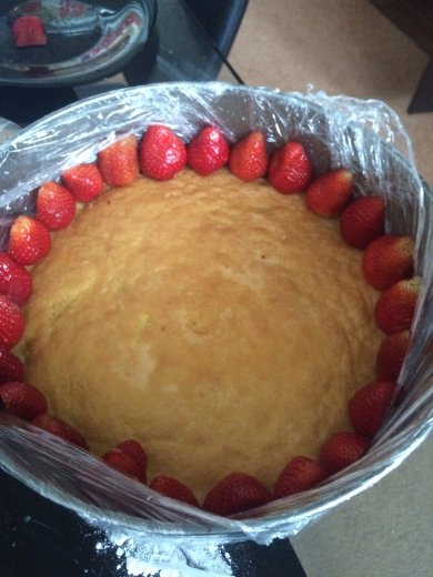 Торт " Фрезье" - Шаг 2