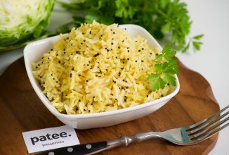 Рис басмати с семенами черной горчицы