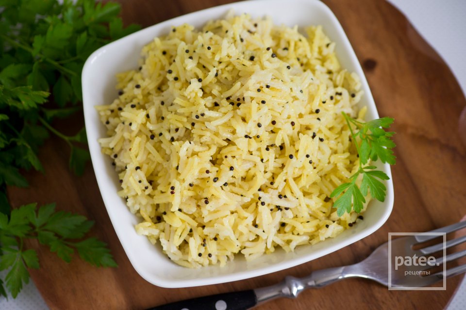 Рис басмати с семенами черной горчицы - Шаг 14