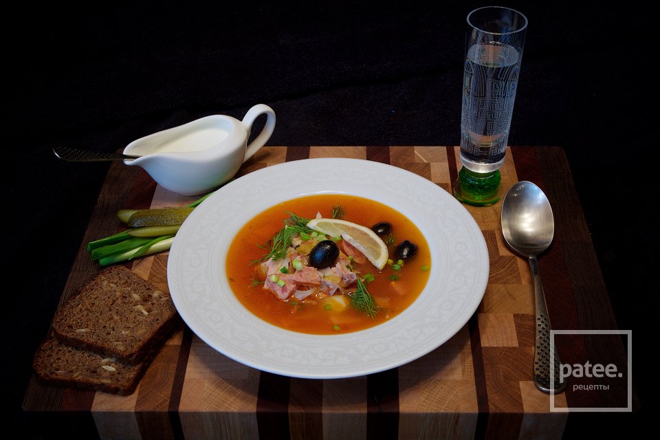 Дешевая мясная солянка - Шаг 24