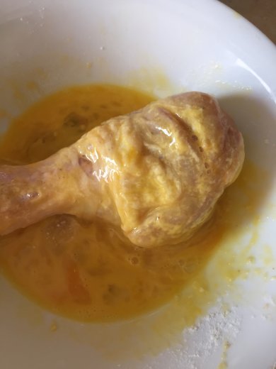 Куриные голени в арахисовой панировке - Шаг 3