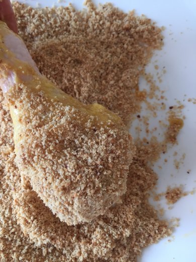 Куриные голени в арахисовой панировке - Шаг 4