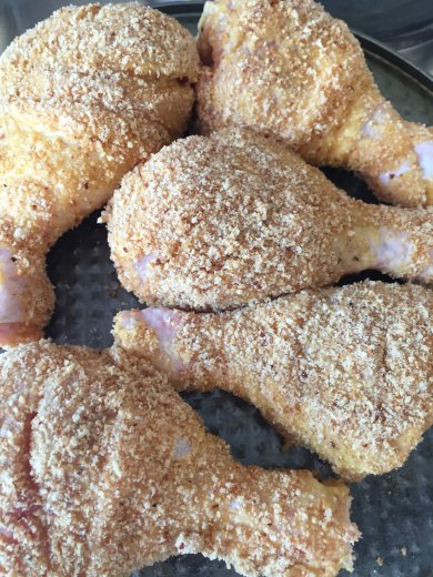 Куриные голени в арахисовой панировке - Шаг 5