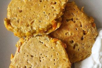 Морковные панкейки