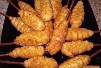 Горячая закуска «Ложные куриные ножки»