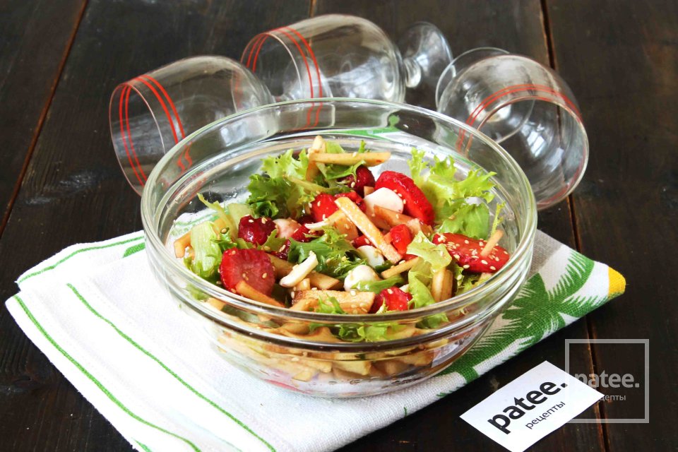 Салат с клубникой - Шаг 13