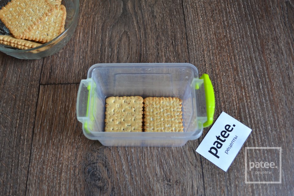 Десерт из печенья с шоколадным кремом и миндалем - Шаг 10