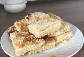 Творожный пирог.