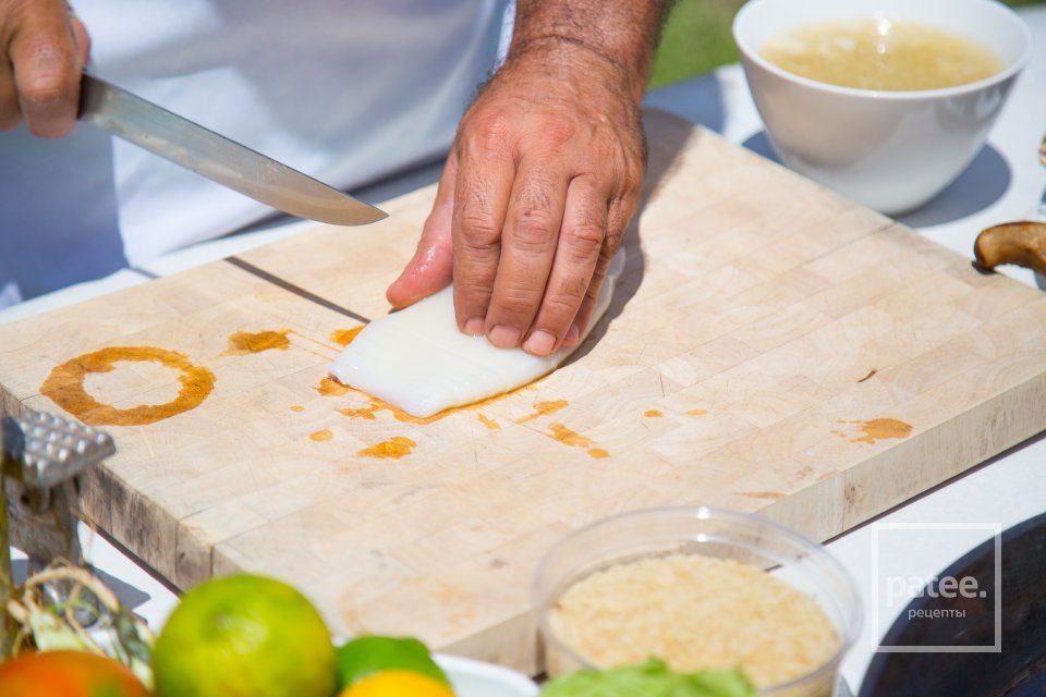 Паэлья с лобстерами и морепродуктами - Шаг 2