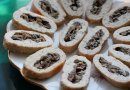 Куриный рулет с грибами