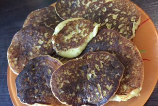 Банановые оладушки