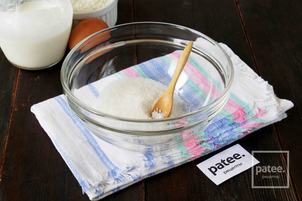 Панкейки на простокваше - Шаг 3