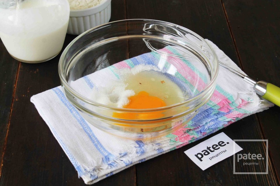 Панкейки на простокваше - Шаг 4