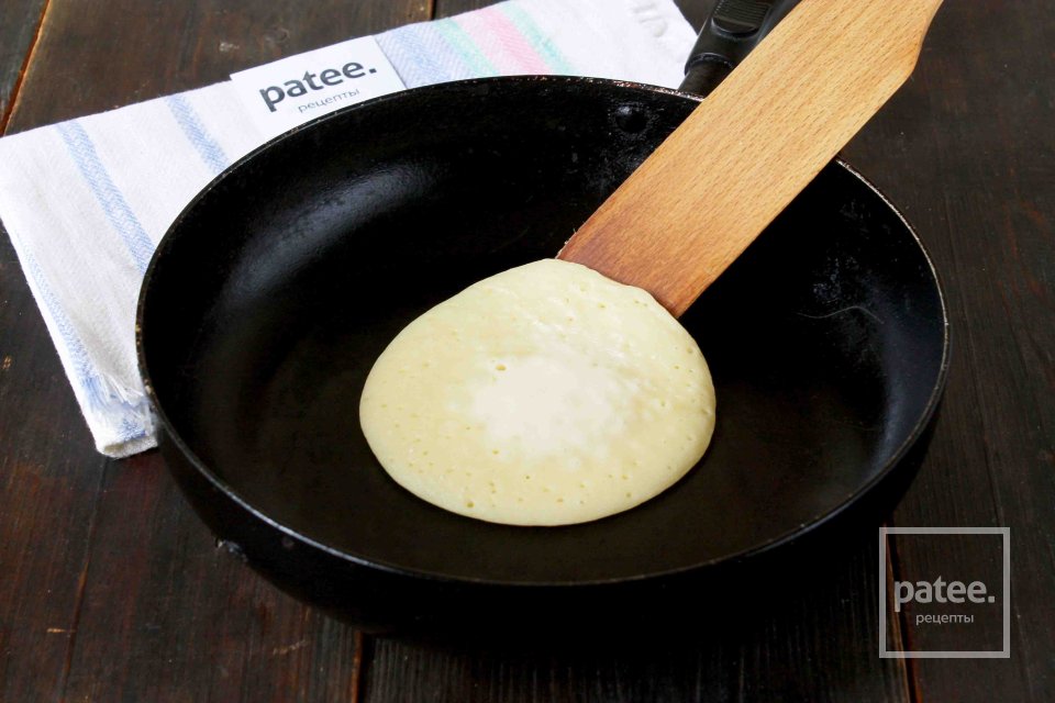 Панкейки на простокваше - Шаг 10