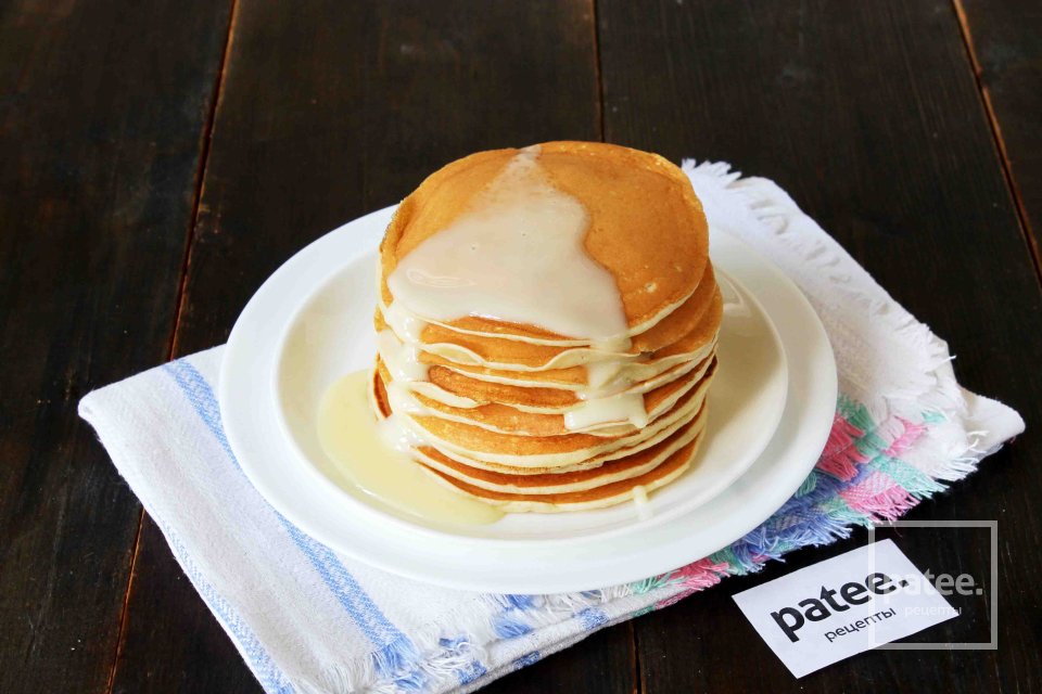 Панкейки на простокваше - Шаг 12