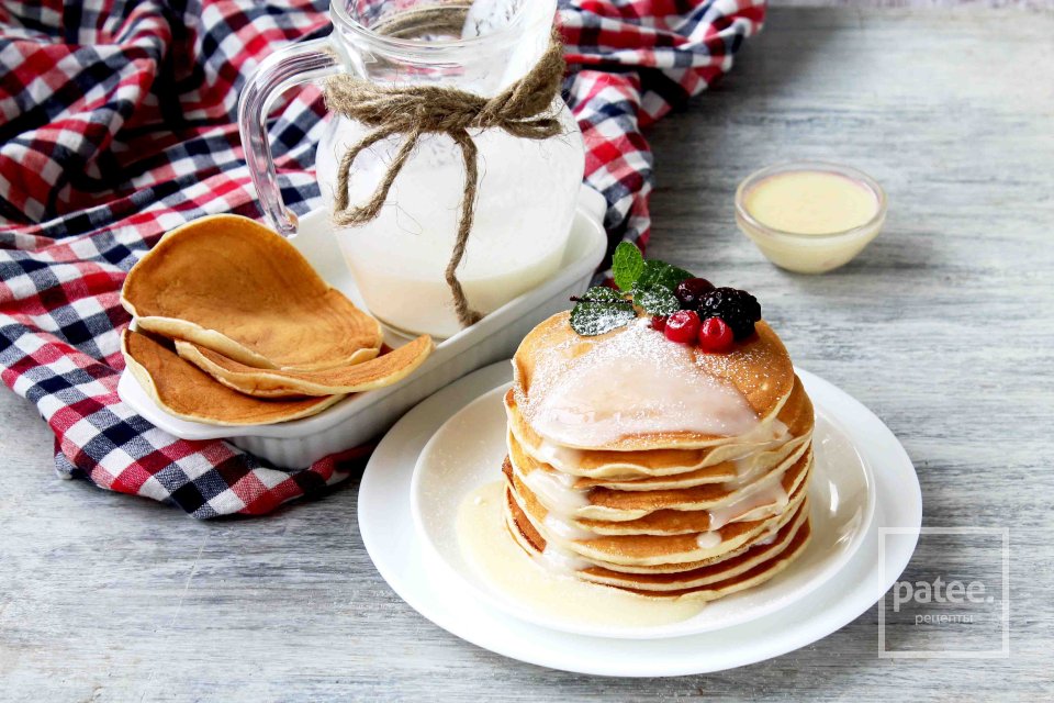 Панкейки на простокваше - Шаг 13